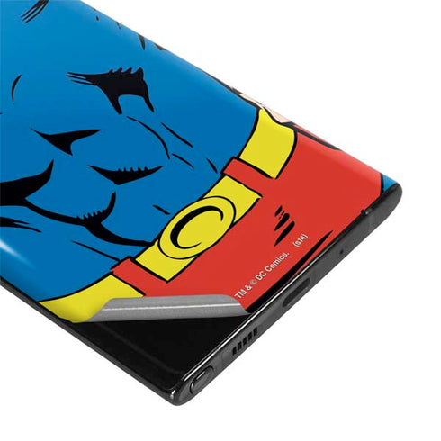 DC Comics Superman Vintage Chest Galaxy Note 10 Plus Skin